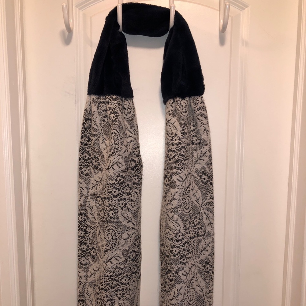 ANTHROPOLOGIE VELVET SCARF